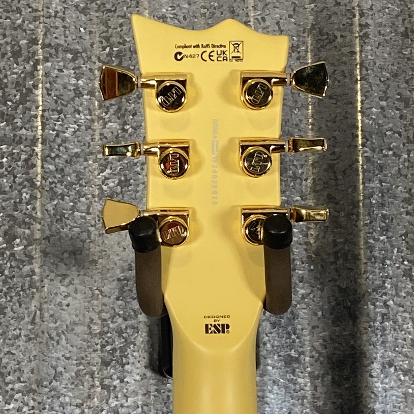 ESP LTD EC-1000TCMT Vintage Gold Satin Guitar #2978 Used