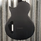 ESP LTD EC-01FT QM Quilt Top Charcoal Burst Satin Teardrop Guitar EC01FTQMCHBS #0620 Used