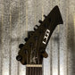 ESP LTD Vulture Jame Hetfield Black Satin Guitar & Case VULTUREBLKS #0779 Used
