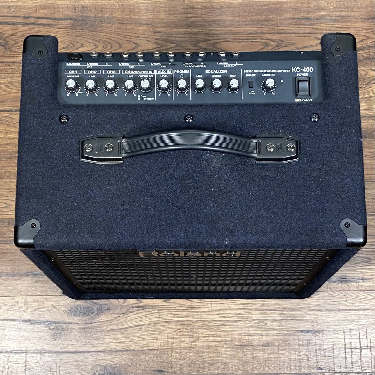 Roland KC-400 150 Watt 4 Channel 12" Keyboard PA Combo Amplifier & Cover Used