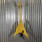 ESP LTD KH-V Kirk Hammett V Gold Sparkle EMG Guitar & Case #0961 Used