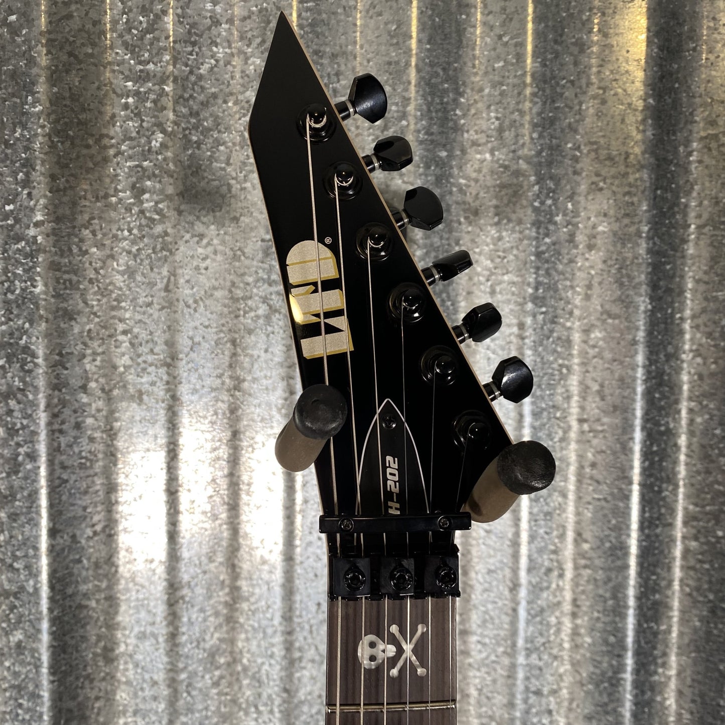 ESP LTD KH-202 Kirk Hammett Black Guitar KH202 #0255 Used