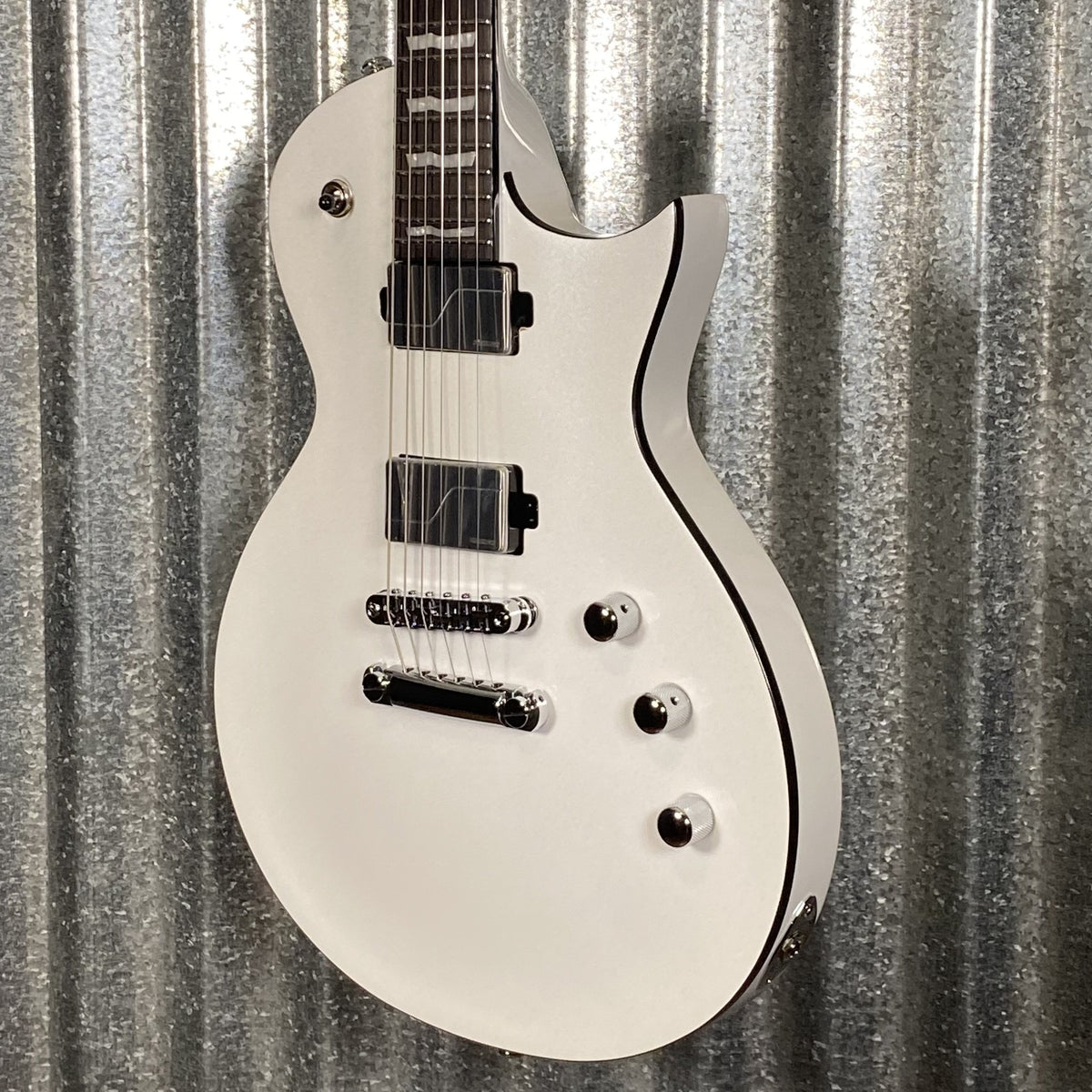 ESP LTD EC-1000 Pearl White Guitar EC1000PW #1087 Used