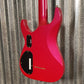 ESP LTD SC-607B Stephen Carpenter Magenta Guitar & Case #1425 Used