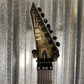 ESP LTD M-1007B 7 String Baritone Quilt Top Charcol Burst Guitar M1007BWMCHBS #2001 Used