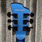 Westcreek Guitars Mirage T Bird Style Dual Humbucker Guitar Blue #0009 Used