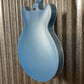 Westcreek Guitars 333 Semi Hollow Body Double Cutaway Blue #0058 Used
