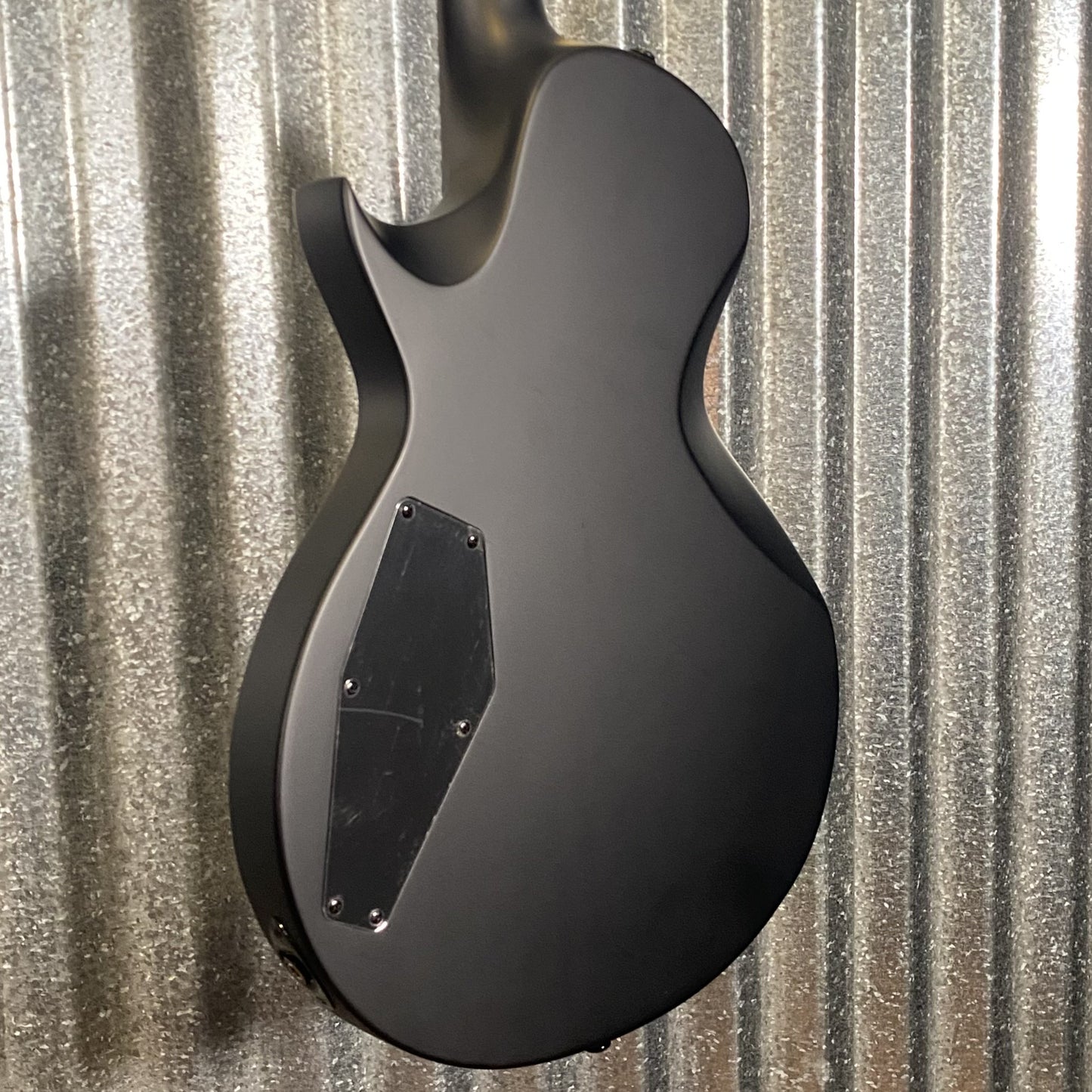 ESP LTD EC Black Metal Eclipse Seymour Duncan Black Satin Guitar & Case #0418 Used