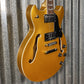 Westcreek Guitars 333 Semi Hollow Body Double Cutaway Gold #0138  Used