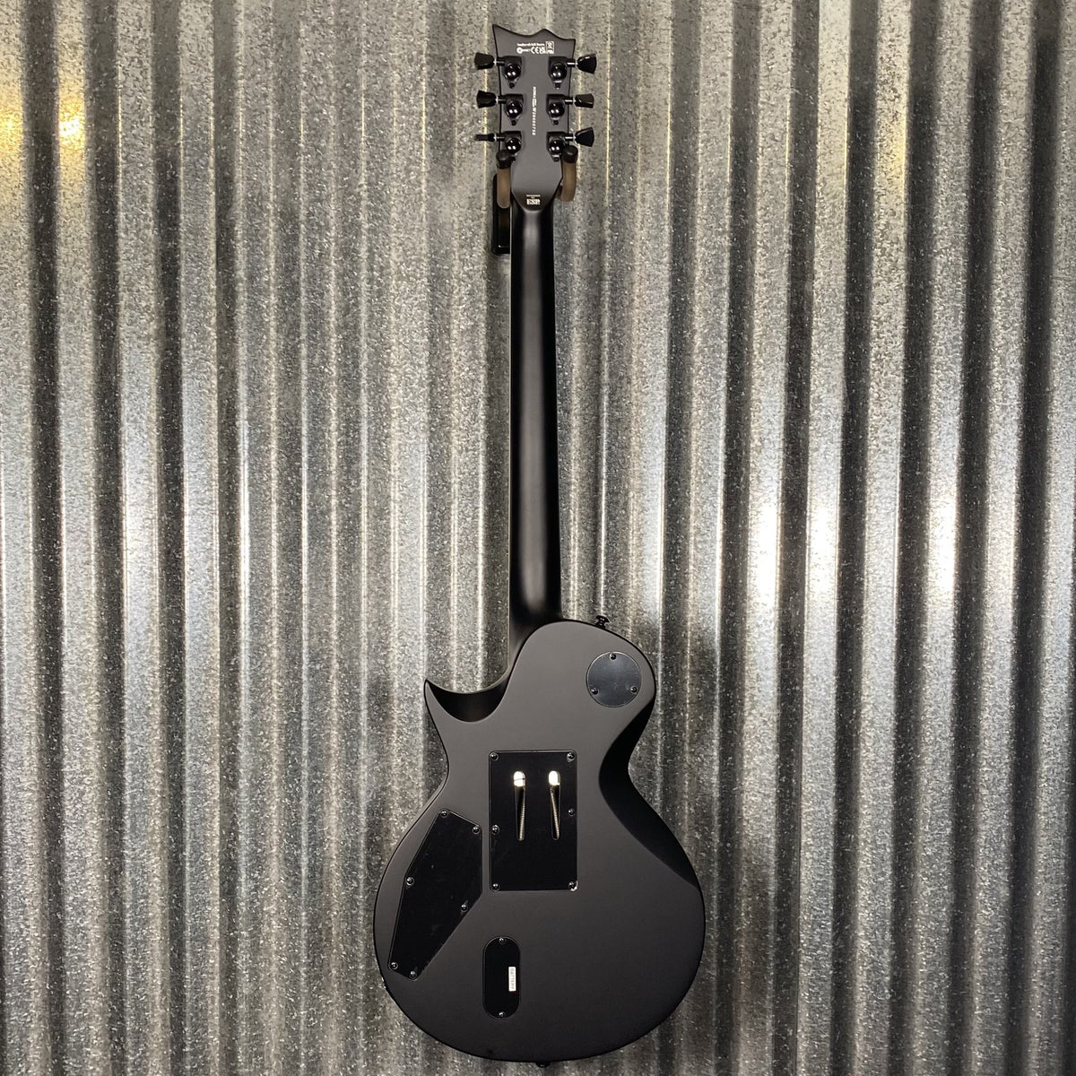ESP LTD EC-1000 FR Floyd Rose Black Satin EMG Guitar EC1000FRBLKS #0758 Used