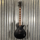 ESP LTD EC-257 7 String Black Satin Guitar & Case EC257BLKS #0360  Used