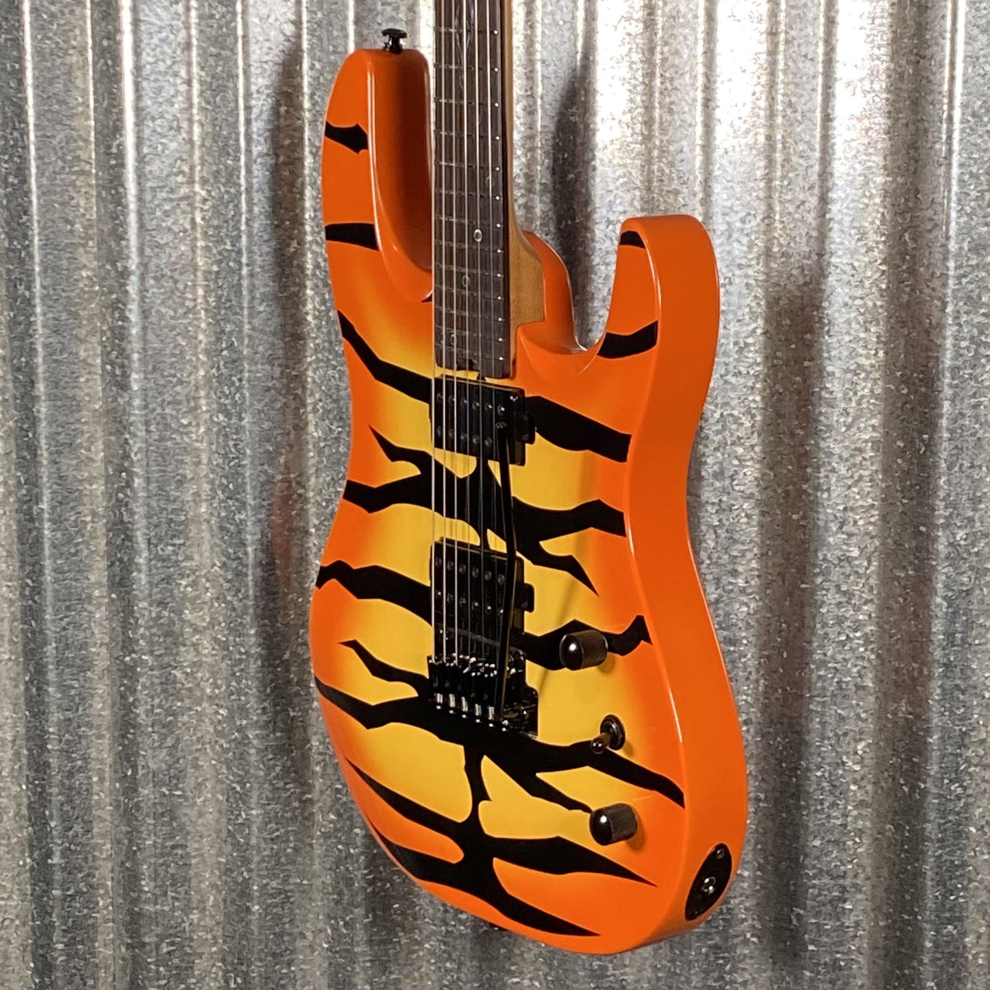 Westcreek Guitars Aetheris Superstrat Yellow Tiger Guitar #0008 Used