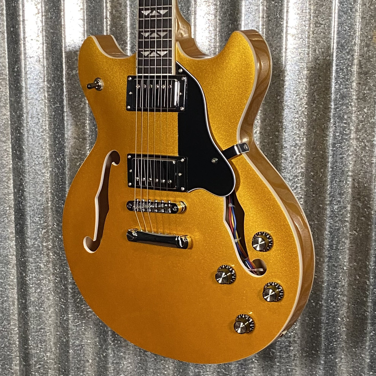 Westcreek Guitars 333 Semi Hollow Body Double Cutaway Gold #0106  Used