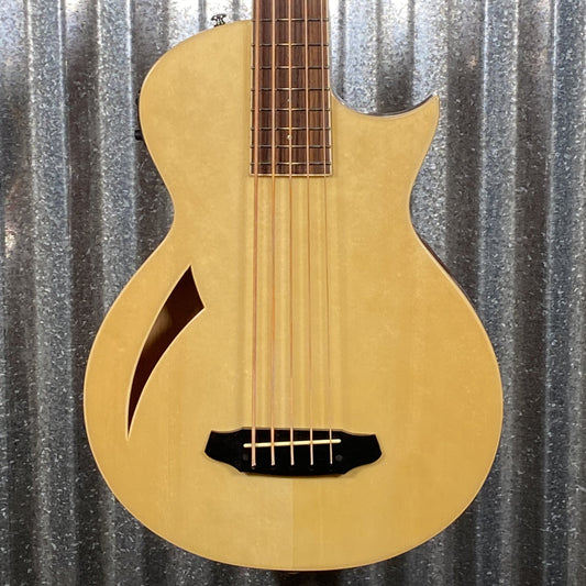 ESP LTD TL-5 5 String Acoustic Electric Thinline Bass Natural TL5NAT #0400 Used