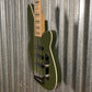 Reverend Triad 5 String Bass Army Green #70789