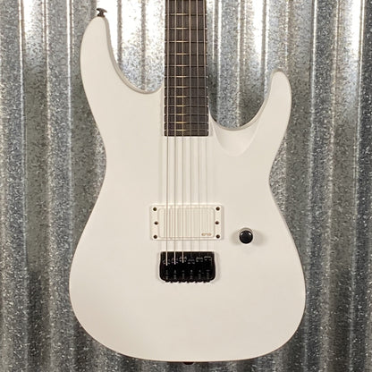 ESP LTD M-HT Arctic Metal Hard Tail Snow White Satin Guitar MHTARMSWS #0608 Used