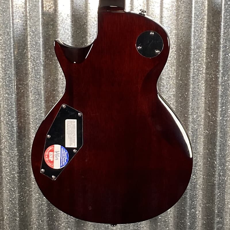 ESP LTD EC-256 Flame Dark Brown Sunburst Guitar LEC256FMDBSB #0426 Used