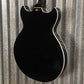 Westcreek Guitars 333 Semi Hollow Body Double Cutaway Black #0012  Used