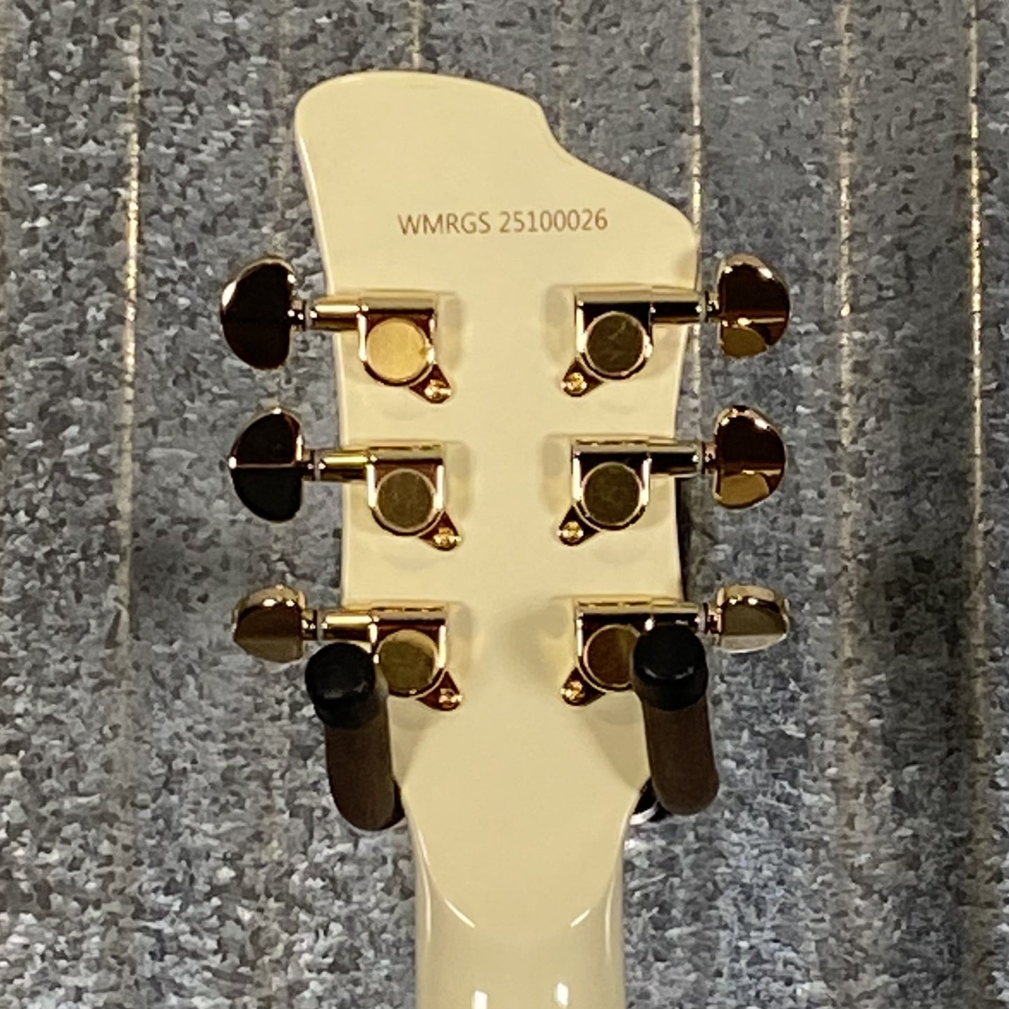 Westcreek Guitars Mirage T Bird Style Dual Humbucker Guitar Cream #0026 Used
