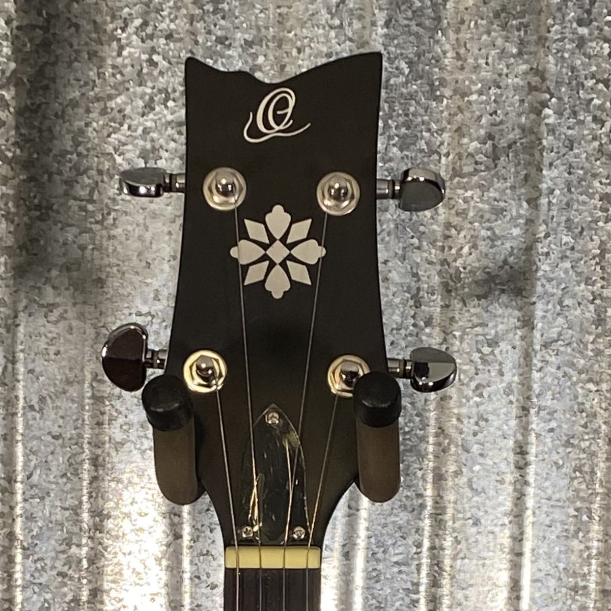 Ortega OBJ250-SBK Raven Black 5 String Banjo & Bag #0121