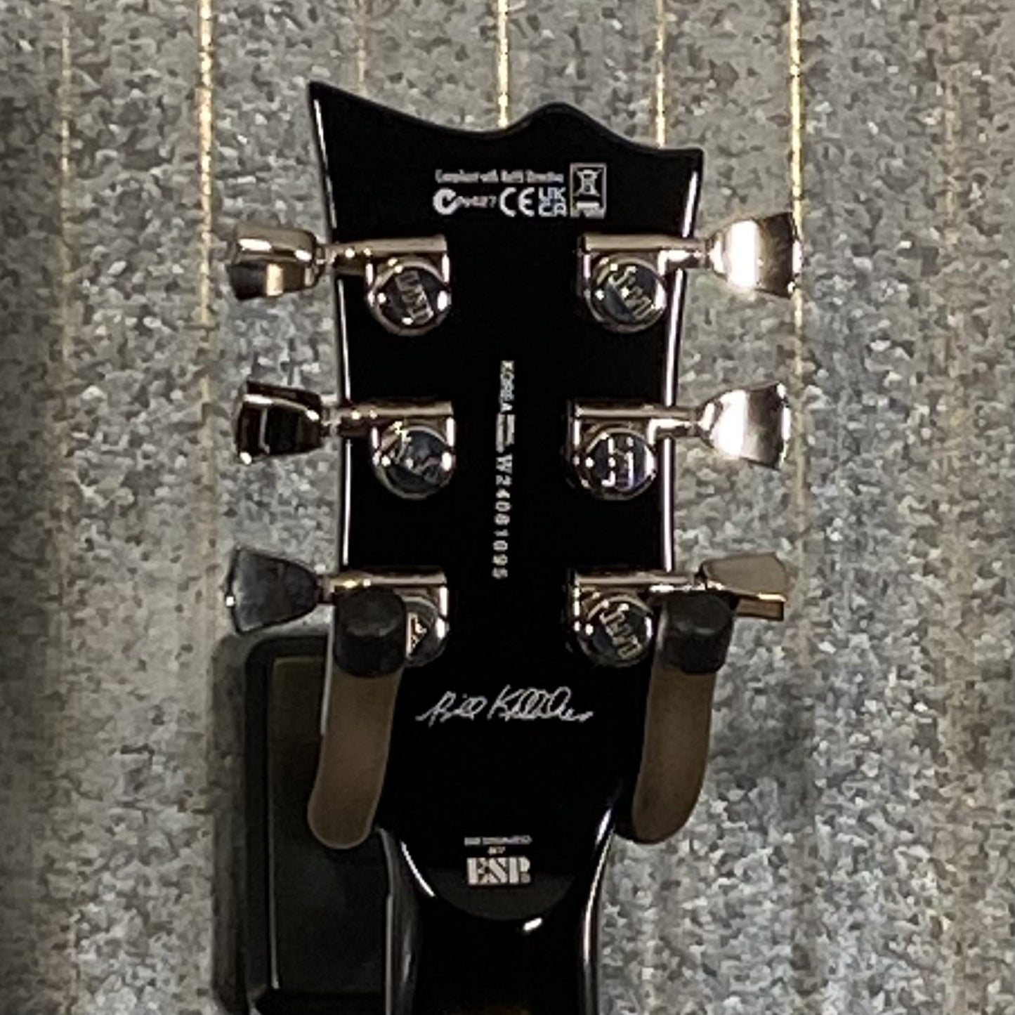 ESP LTD BK-600 Bill Kelliher Vintage Silverburst Guitar & Case LBK600VSSB #1695 Used