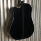 Takemine GD30CE Acoustic Electric Guitar Black #6481 Used