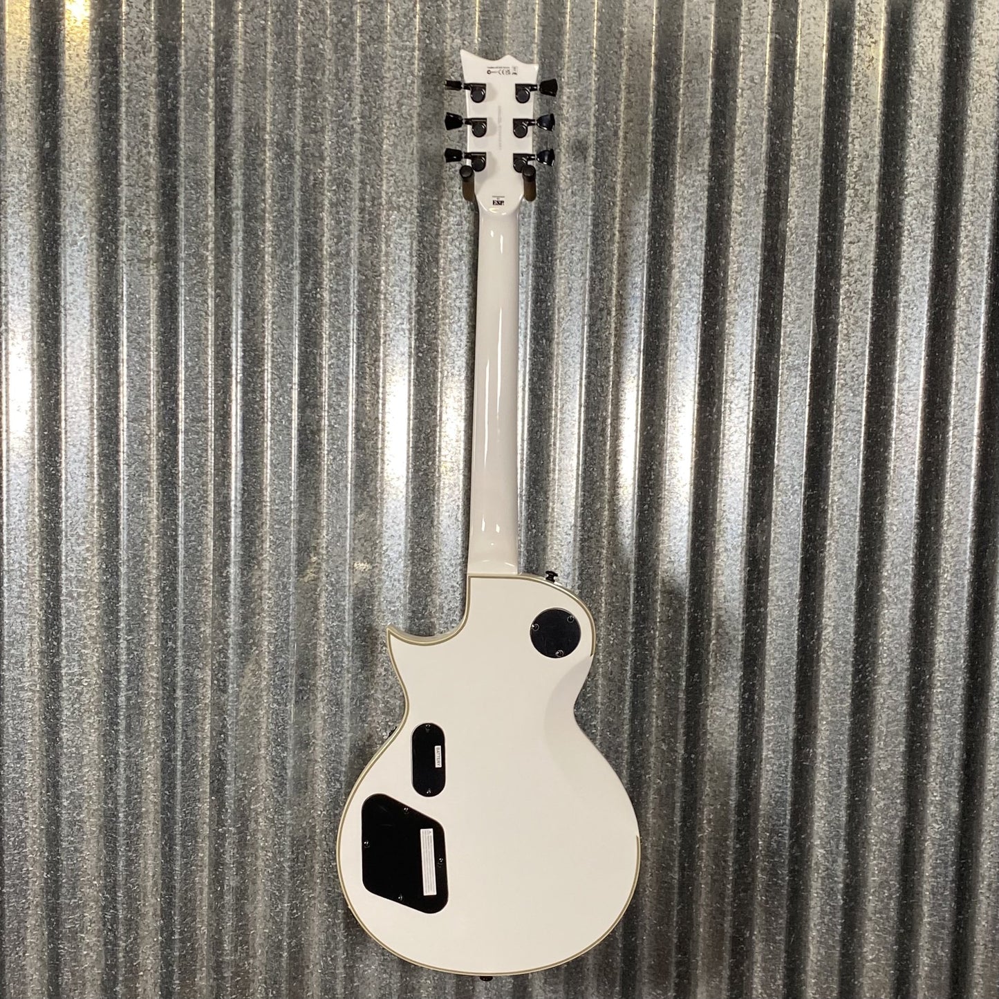 ESP LTD Iron Cross Jame Hetfield Snow White Guitar & Case IRONCROSSSW #2491 Used