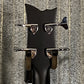 Ortega D7CE-SBK-4 Black 4 String Acoustic Electric Bass #0712
