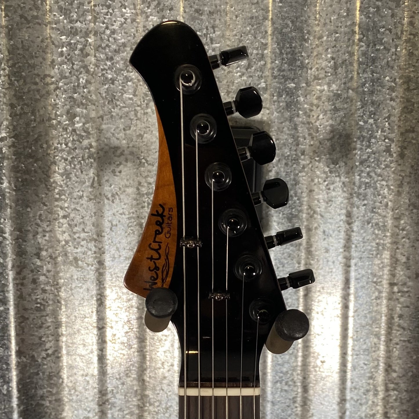 Westcreek Guitars Aetheris Superstrat Yellow Tiger Guitar #0005 Used
