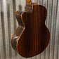 Ortega STRIPEDSU.ACB Natural 4 String Acoustic Electric Bass & Bag #1608