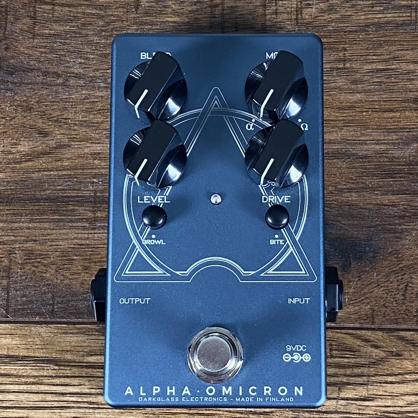 Darkglass Alpha Omega Omicron Distortion Bass Effect Pedal Used