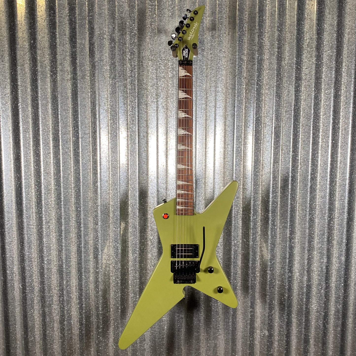 Westcreek Guitars High Voltage FR Floyd Rose Green #0054 Used