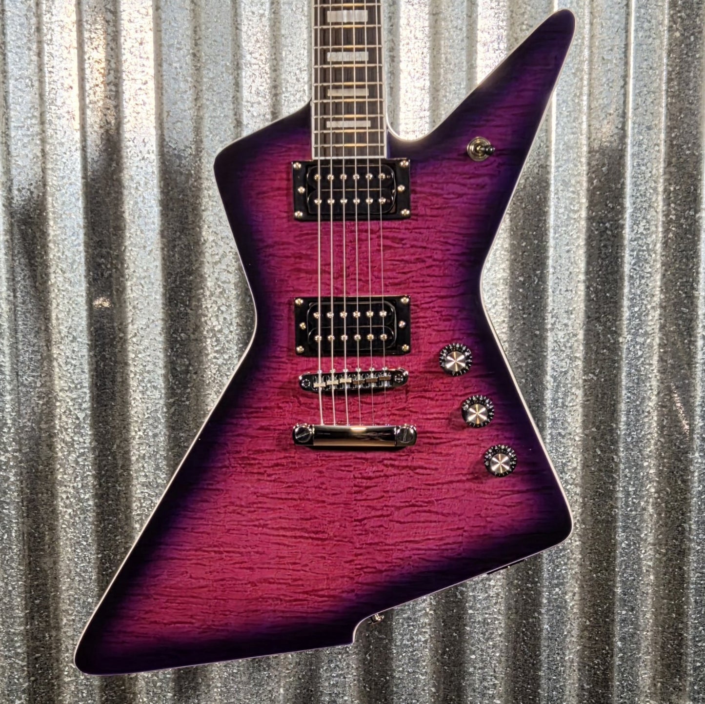 Westcreek Guitars Revenge Explorer Style Trans Purple #0124 Used
