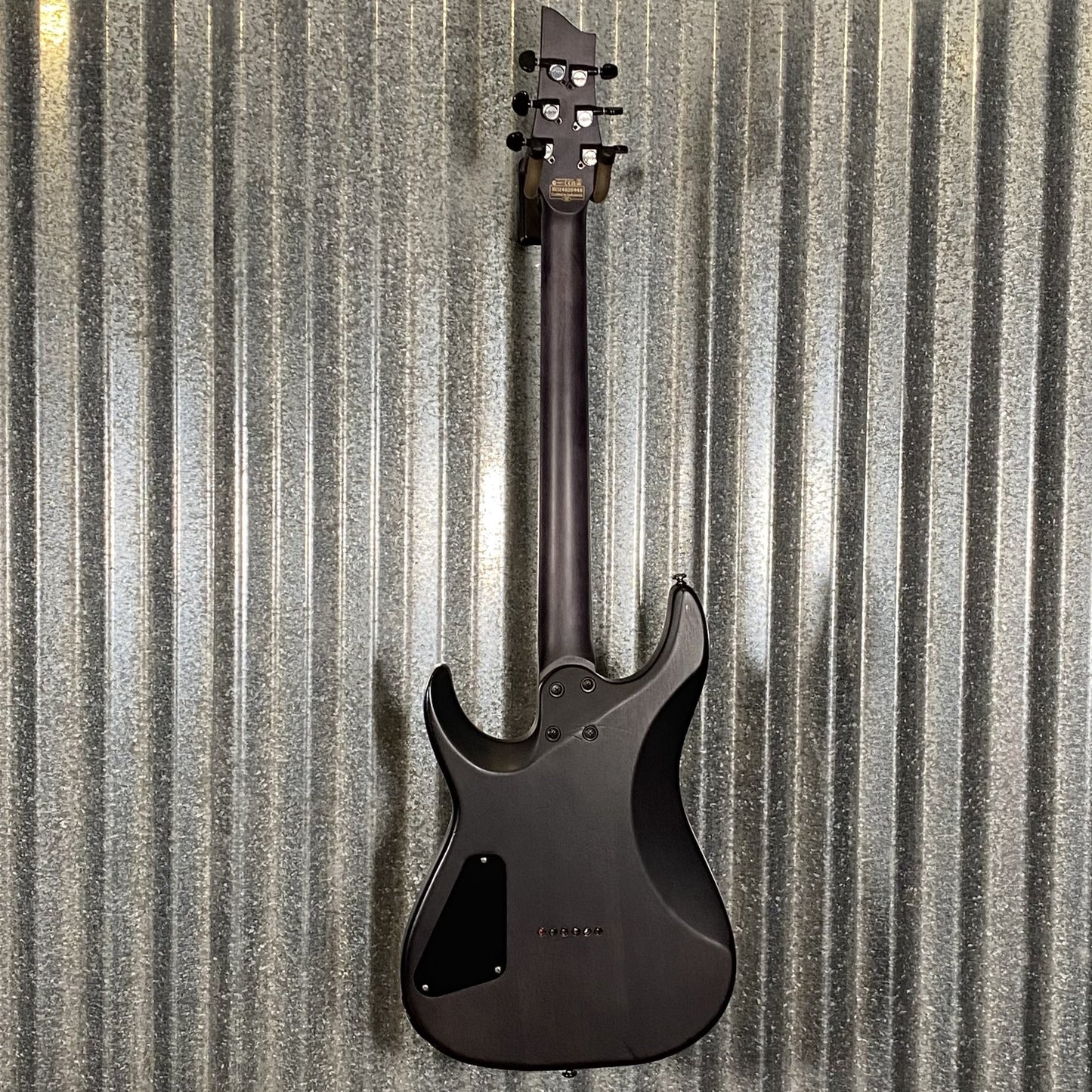 Schecter Omen Elite 6 Charcoal Guitar & Case #0948 Used