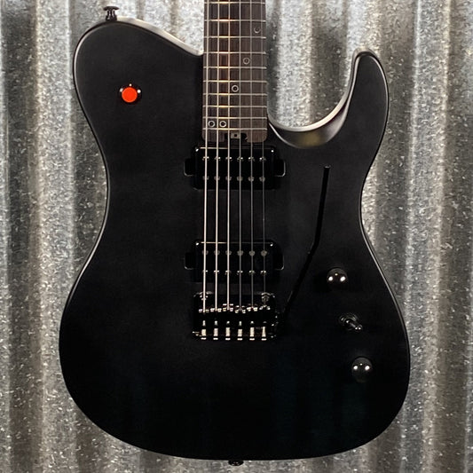 Westcreek Guitars Helyx T Style Dual Humbucker Matte Black Guitar #0158 Used