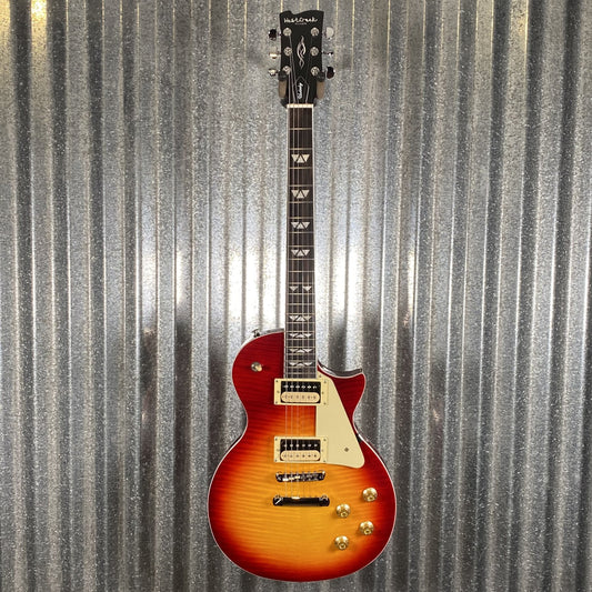 Westcreek Guitars Underdog LP Cherryburst Guitar #0006 Used