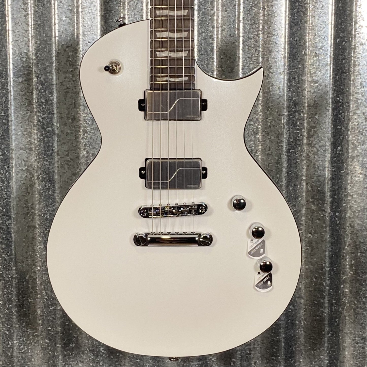 ESP LTD EC-1000 Pearl White Guitar EC1000PW #1132 Used