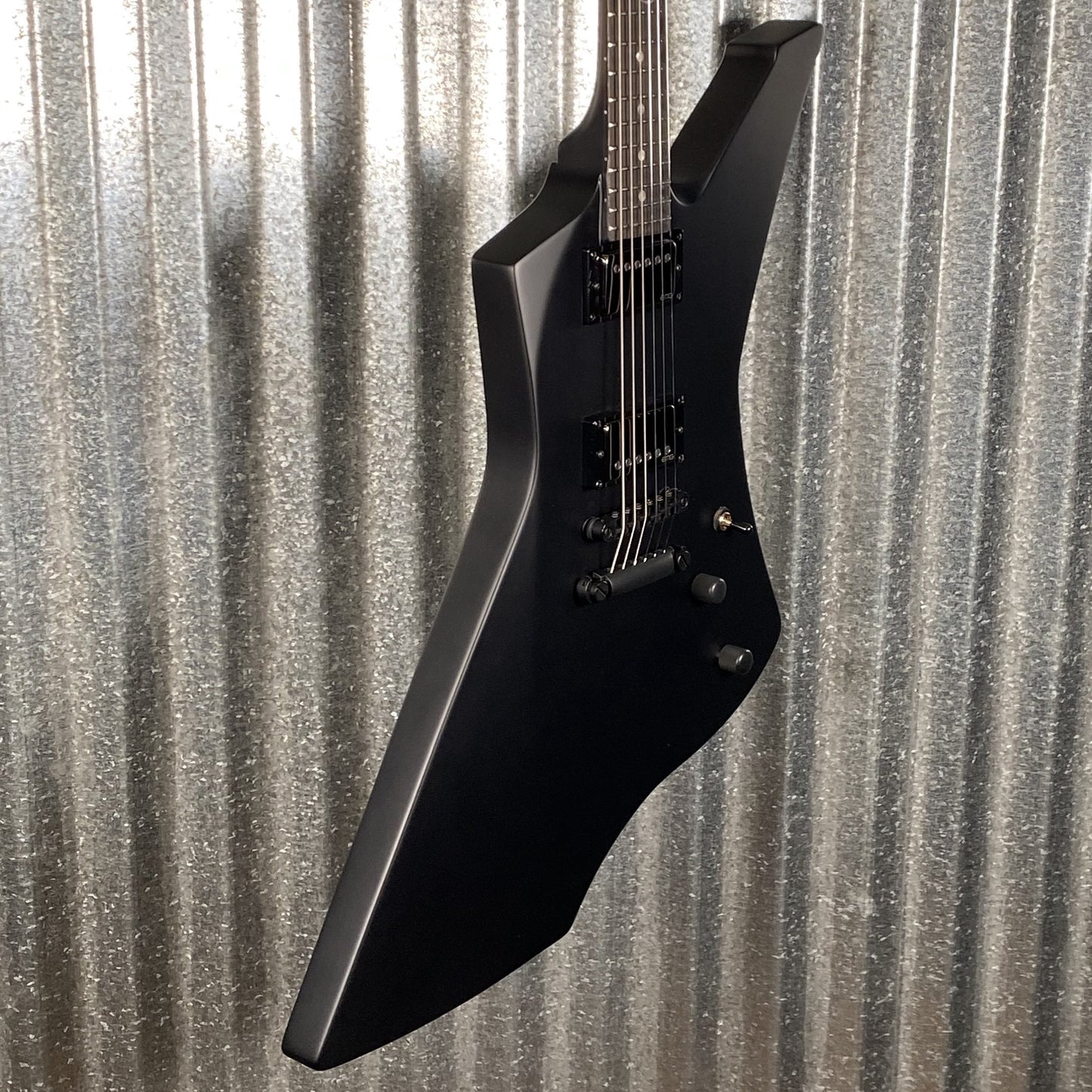 ESP LTD Snakebyte James Hetfield Black Satin Guitar & Case SNAKEBYTEBLKS #1103 Used