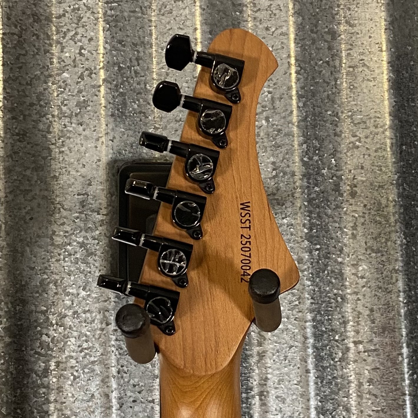 Westcreek Guitars Aetheris Superstrat Yellow Tiger Guitar #0042 Used