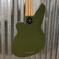 Reverend Triad 5 String Bass Army Green #70789