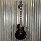 ESP LTD EC-1007B Evertune Baritone 7 String Black Guitar #2422 Used