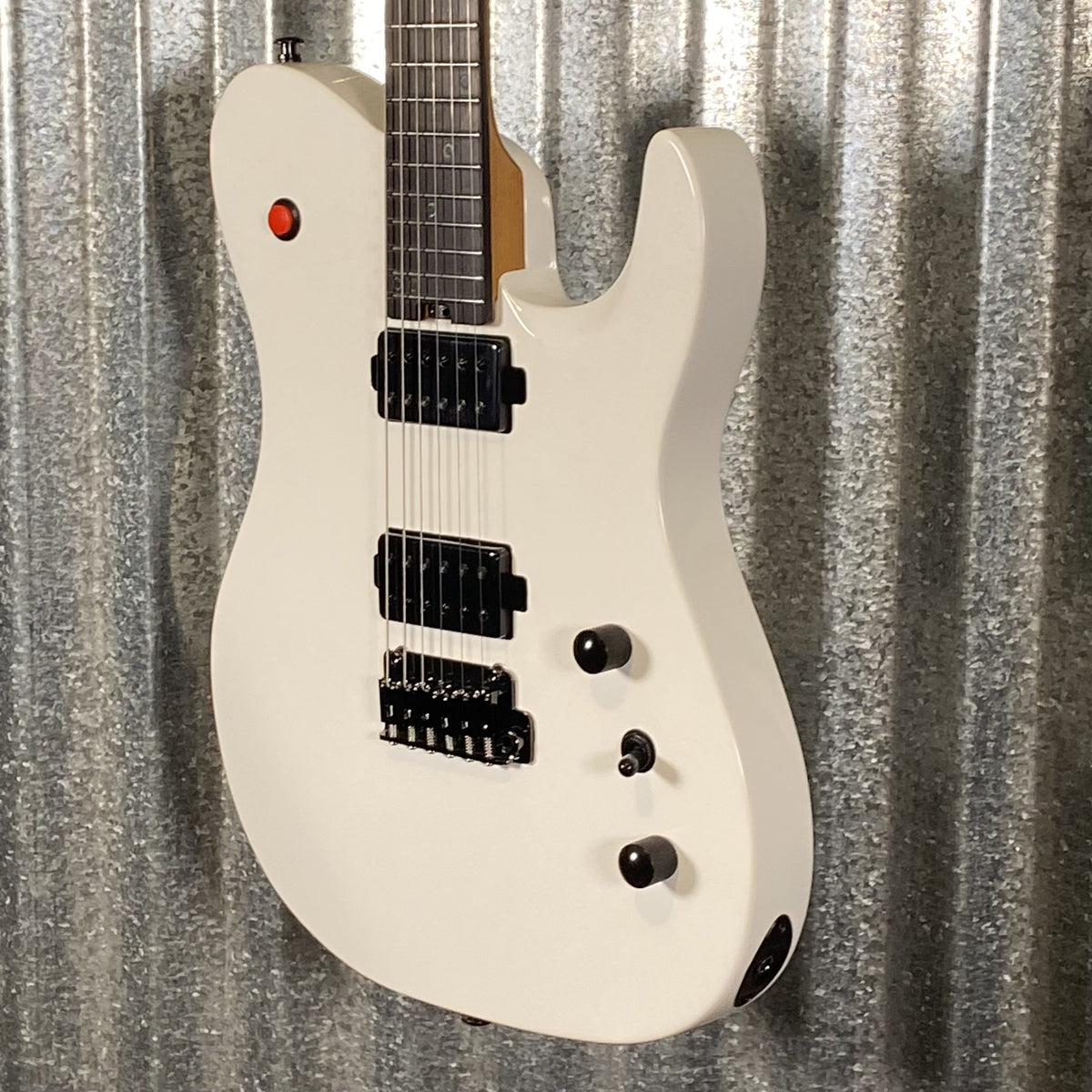 Westcreek Guitars Helyx T Style Dual Humbucker White Guitar #0001 Used