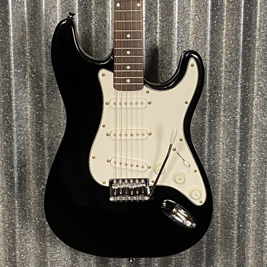 Jay Turser JT-100 S Style Black Electric Guitar #0000 Used