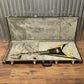 ESP LTD Alexi Laiho Arrowhead SE Black Yellow Pinstripe Guitar & Case USED #1378