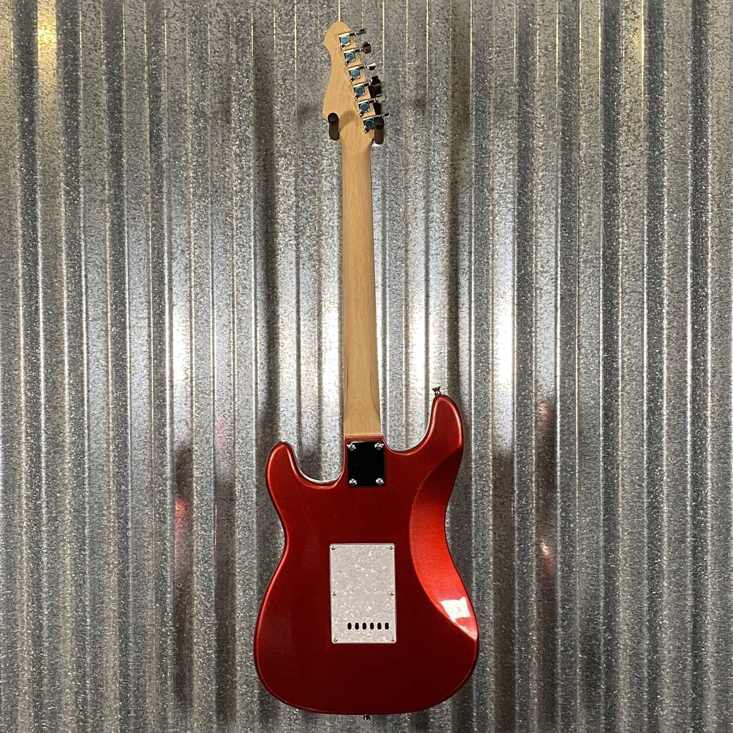 Musily MST-1 Strat Style HSS Guitar Candy Apple Redburst #060520260001 Used