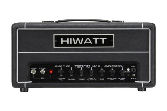 Hiwatt T20/10 20/10 Watt 2 Channel Reverb Tube Guitar Amplifier Head