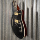 Reverend Airwave 12 String Black Sparkle Semi Hollow Guitar #71265
