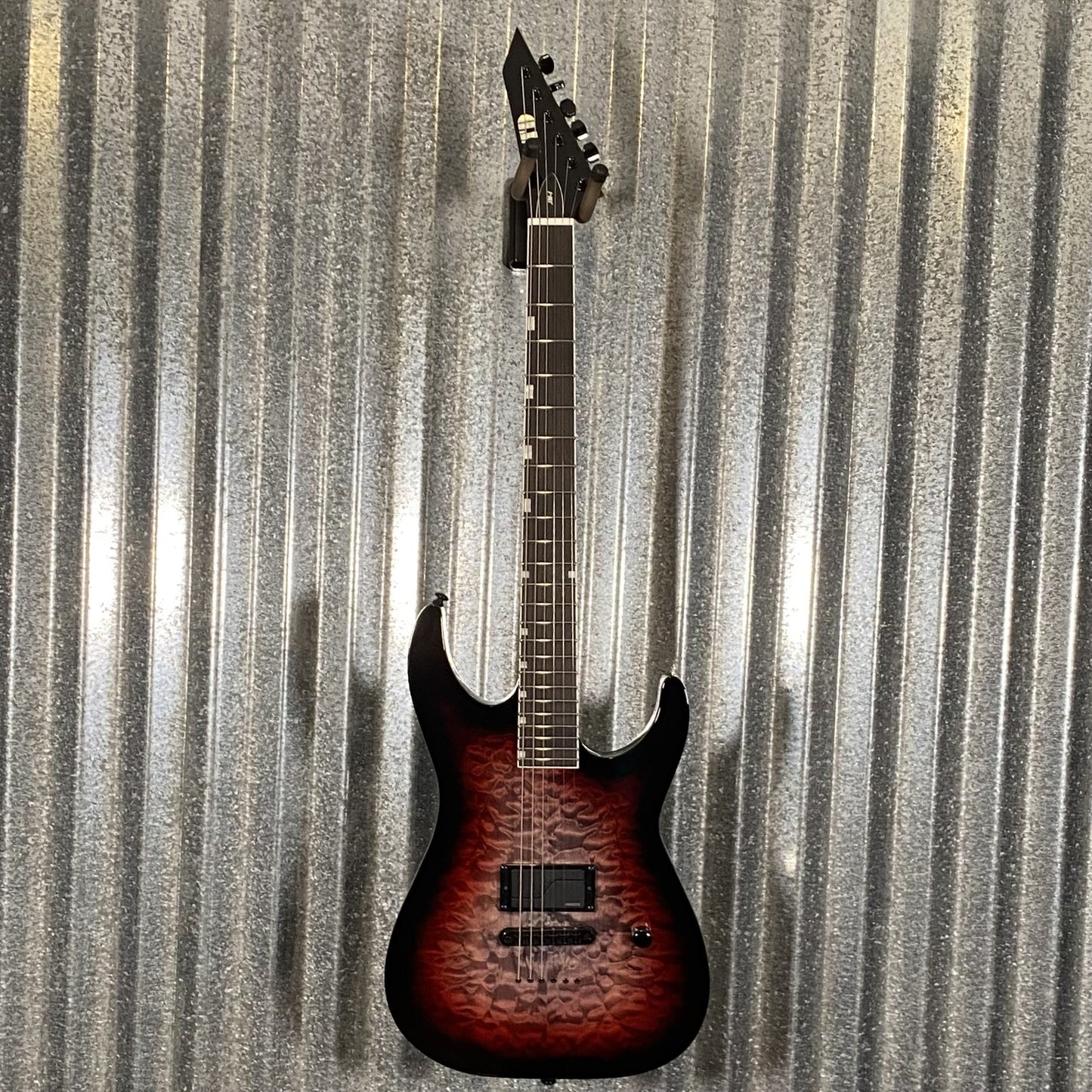 ESP LTD JM-1 Josh Middleton Deep Blood Moon Guitar & Case JMIQMDBLM #0083 Used