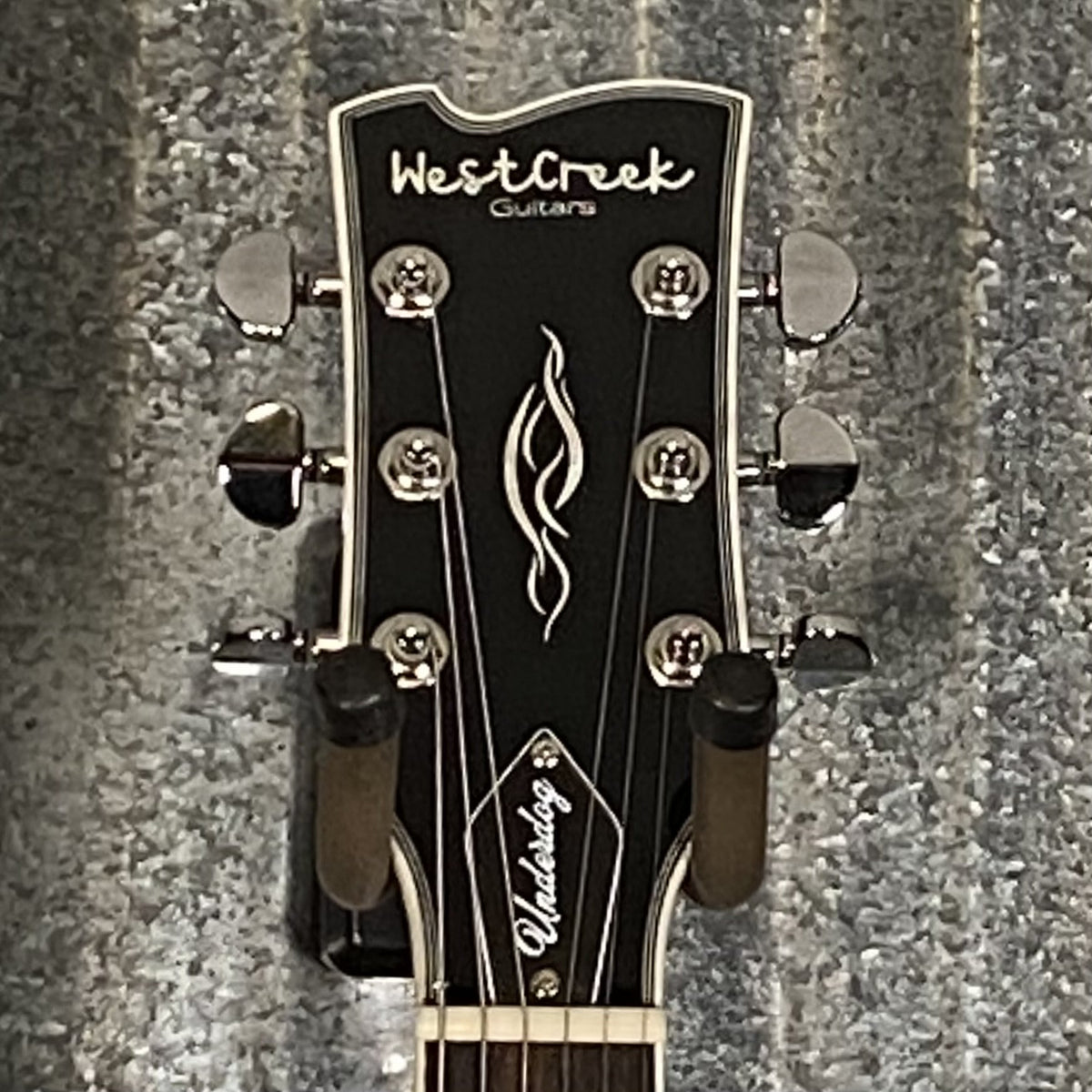 Westcreek Guitars Underdog LP Transparent Red Guitar #0106 Used