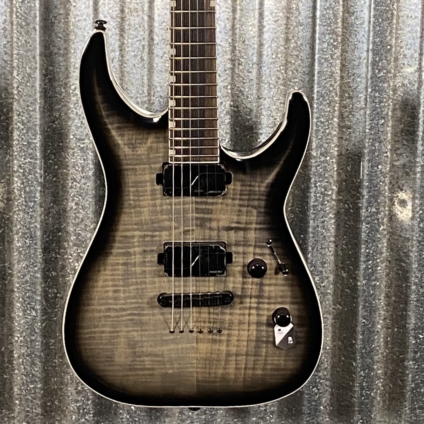 ESP LTD MH-1000NT Charcoal Burst Guitar Fluence #0549 Used